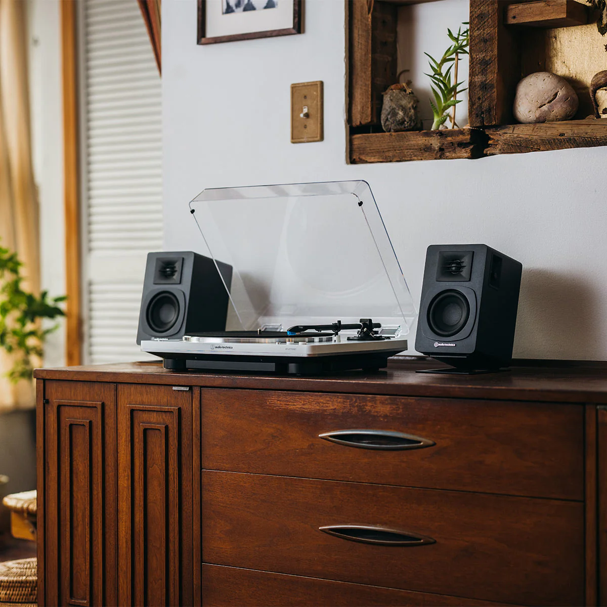 Audio-Technica AT-SP3X Powered Bluetooth Bookshelf Speakers - Image 12