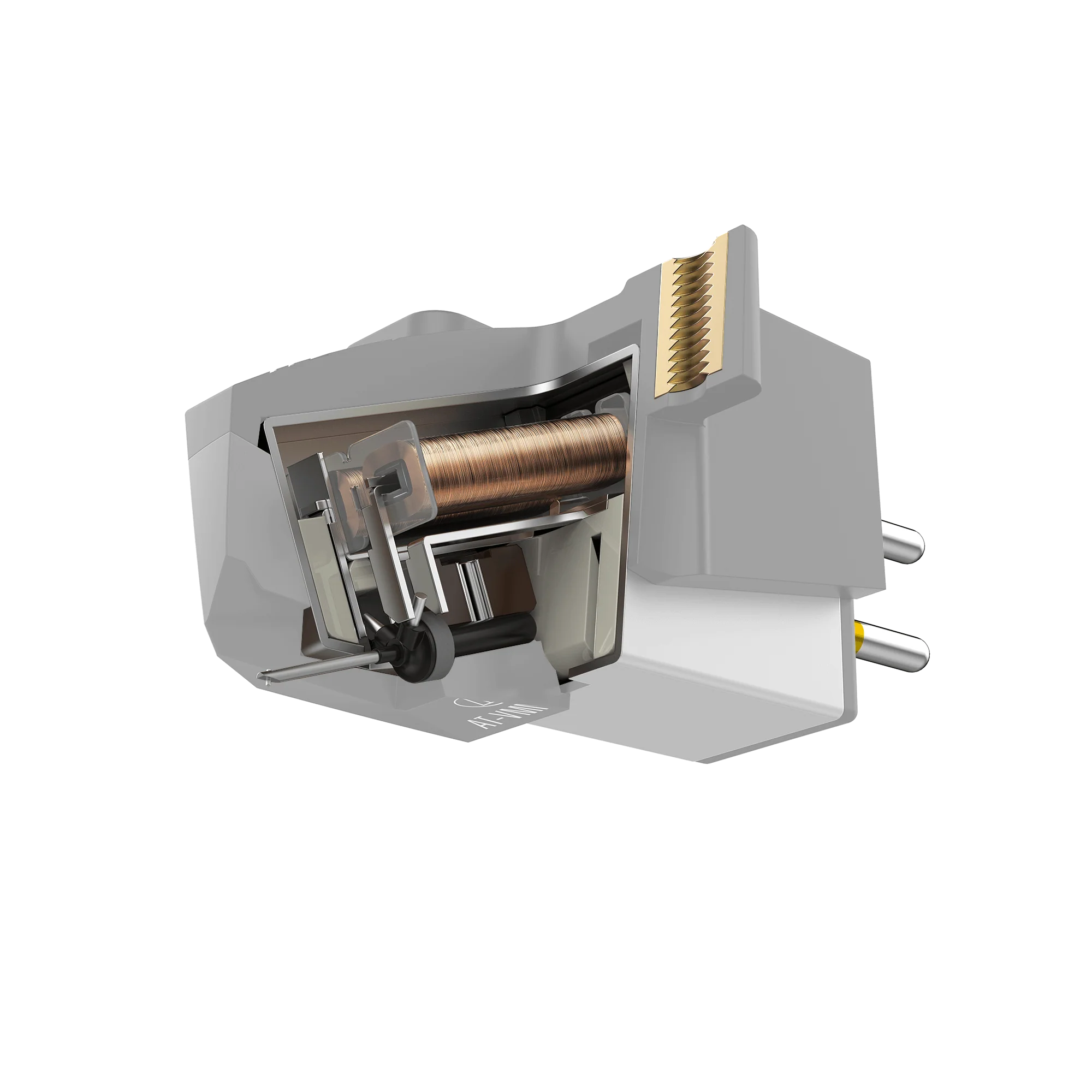 Audio-Technica AT-VM95EBK Dual Moving Magnet Cartridge (Black) - Image 2