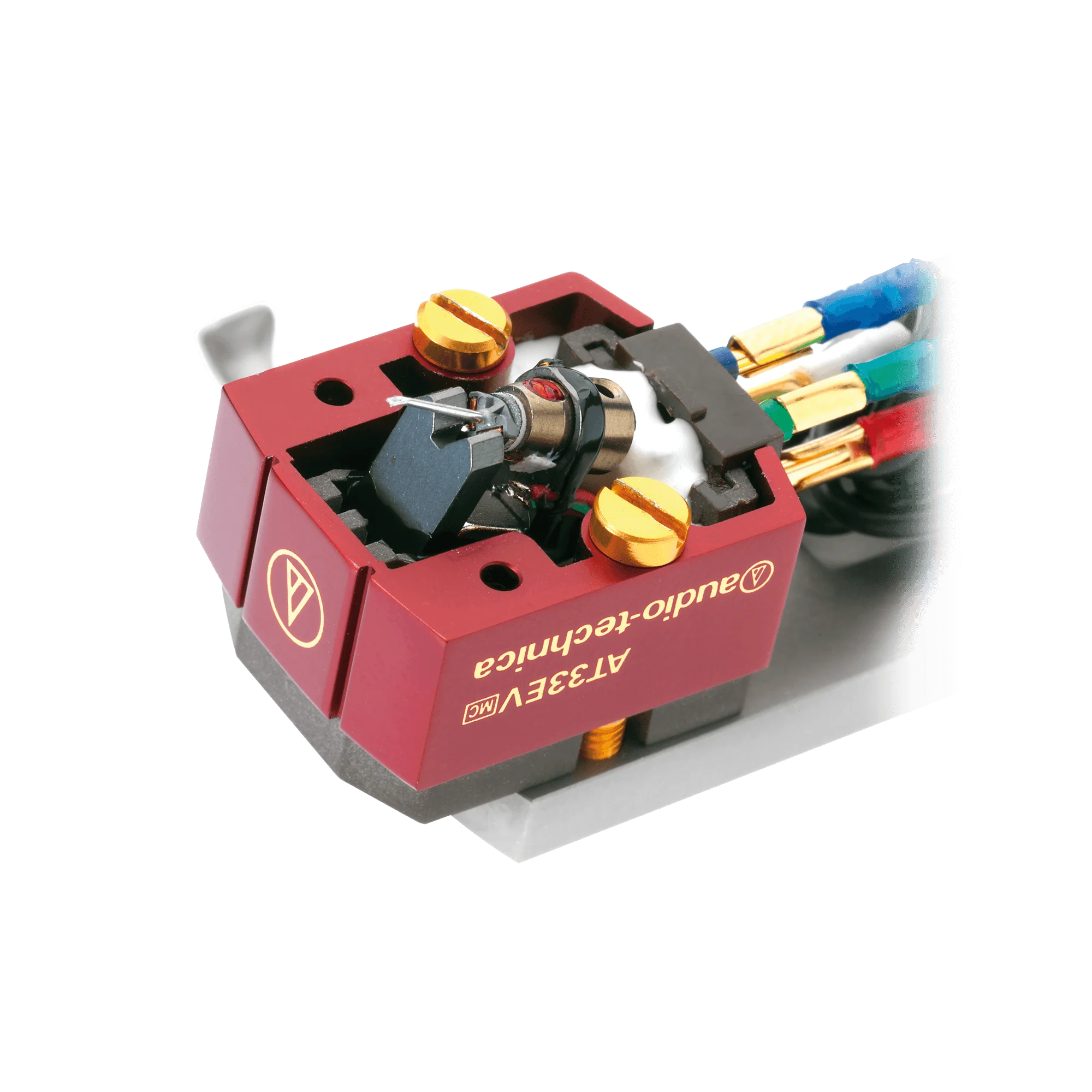 Audio-Technica AT33EV Dual Moving Coil Cartridge (Red) - Image 3