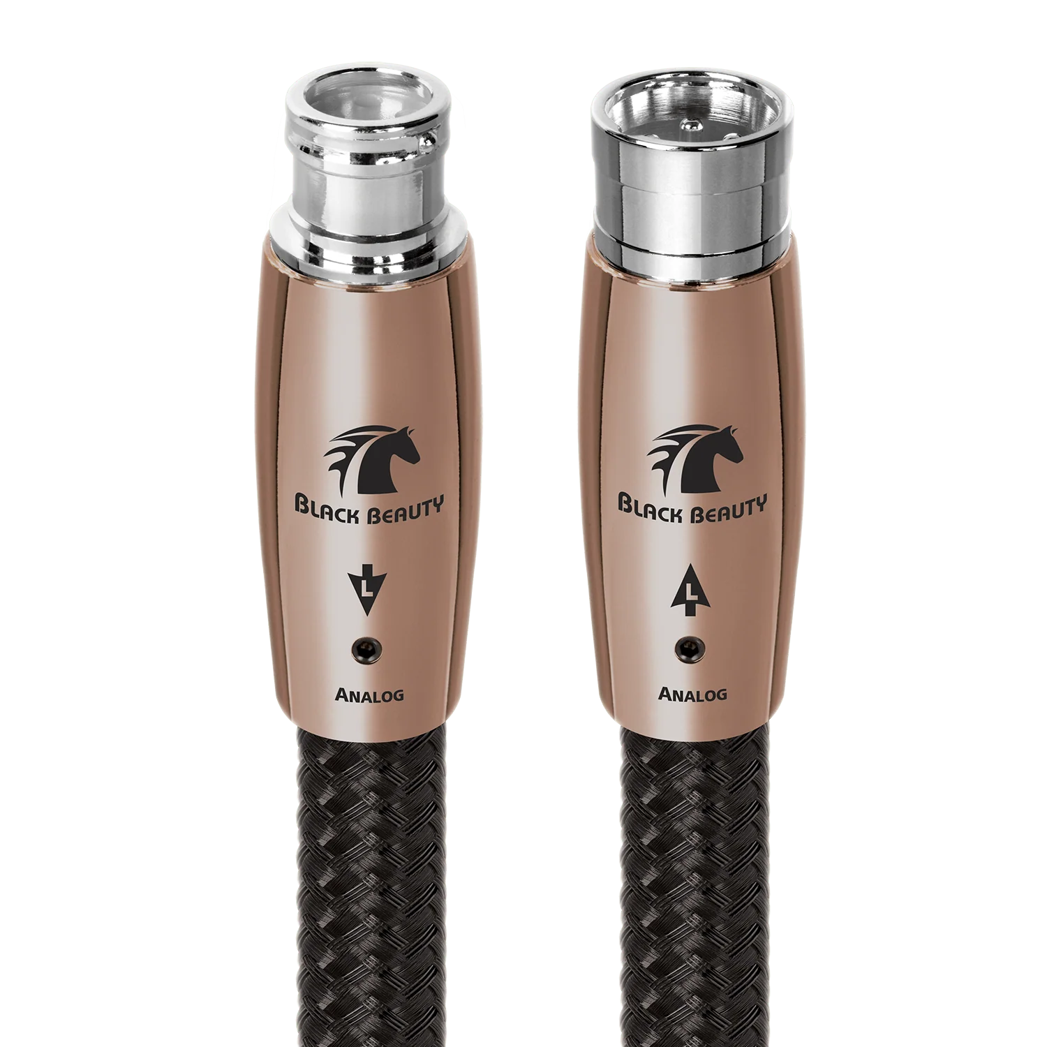 AudioQuest Black Beauty XLR > XLR Analog Audio Interconnect Cable (Pair)