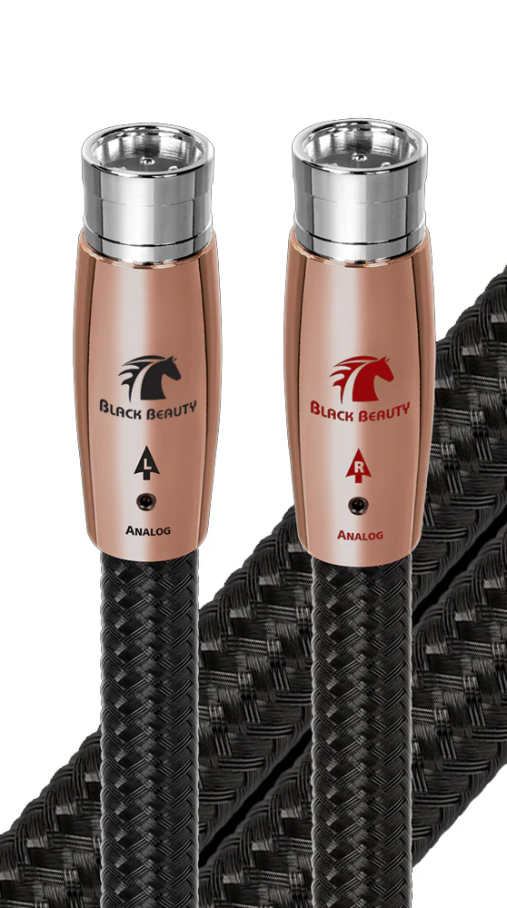AudioQuest Black Beauty XLR > XLR Analog Audio Interconnect Cable (Pair) - Image 2