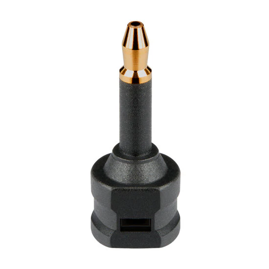 AudioQuest Cinnamon Optical Toslink Fiber-Optic Cable + Mini-Adaptor (1x Male Toslink > 1x Male Toslink, Single) - Image 5