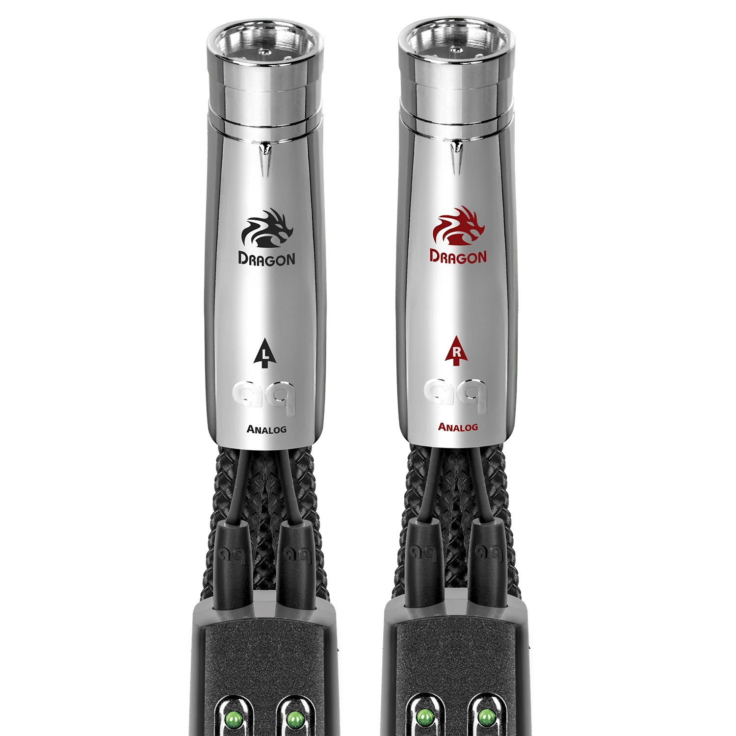 AudioQuest Dragon XLR > XLR Analog Audio Interconnect Cable (Pair)
