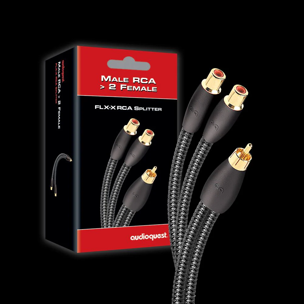 AudioQuest FLX-X M22F RCA Splitter - 1 x Male RCA > 2 x Female RCA - Image 3