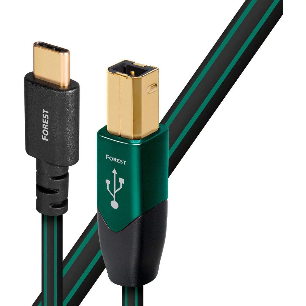 AudioQuest Forest USB-C > B High-Definition Digital Audio Cable - Image 2
