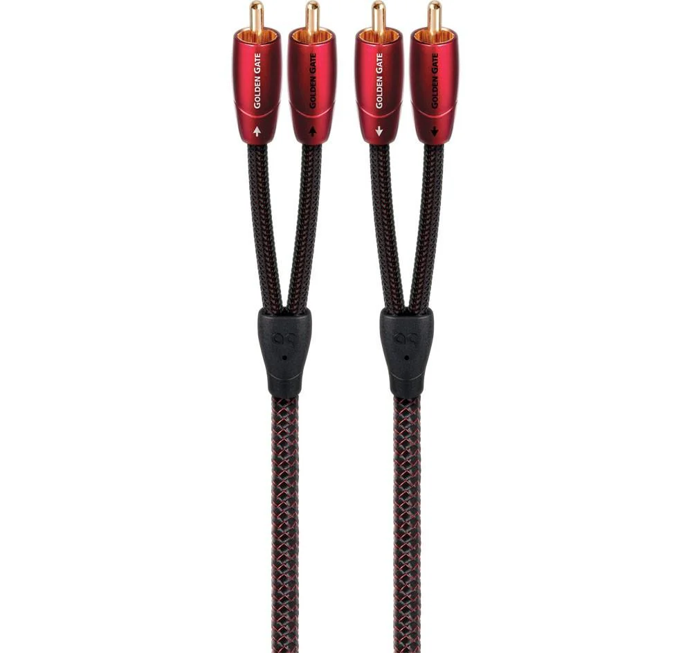 AudioQuest Golden Gate RCA > RCA Analog Audio Interconnect Cable