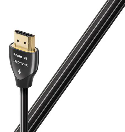 AudioQuest Pearl 48 2.1 HDMI Cable - 8K/10K Ultra HD, Gaming, High-Speed, 48Gbps, HDR, eARC - Image 2