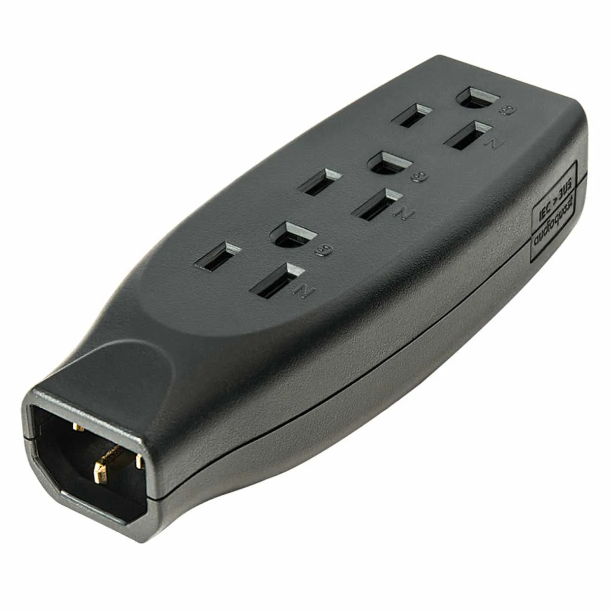 AudioQuest IEC > 3US Power Strip Male IEC > 3 Female IEC