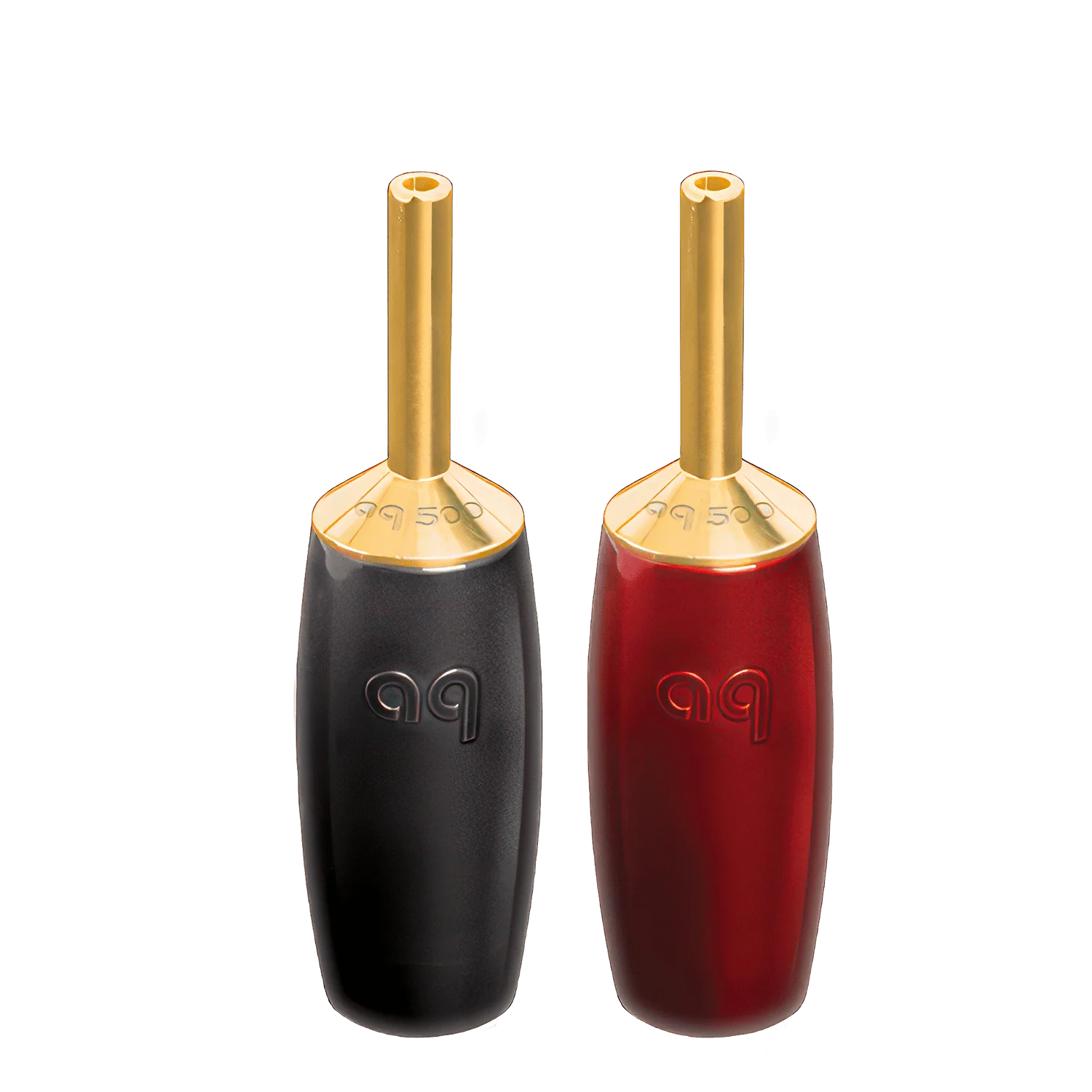 AudioQuest 500 Series Banana Gold Speaker Connectors (BiWire - Set of 6)