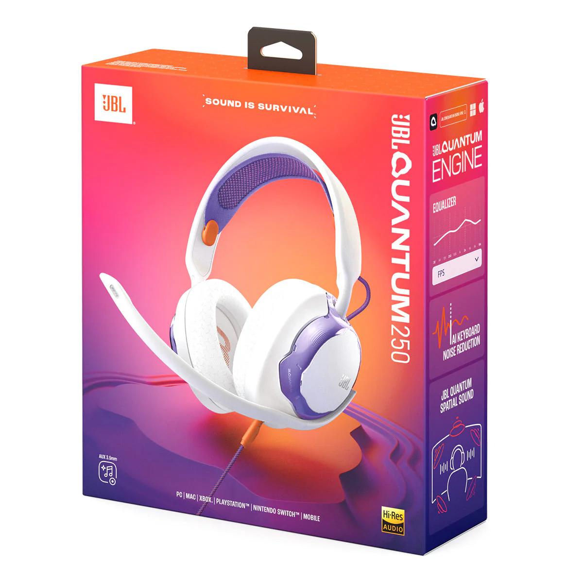 JBL Quantum 250 Wired Gaming Headset - Image 12