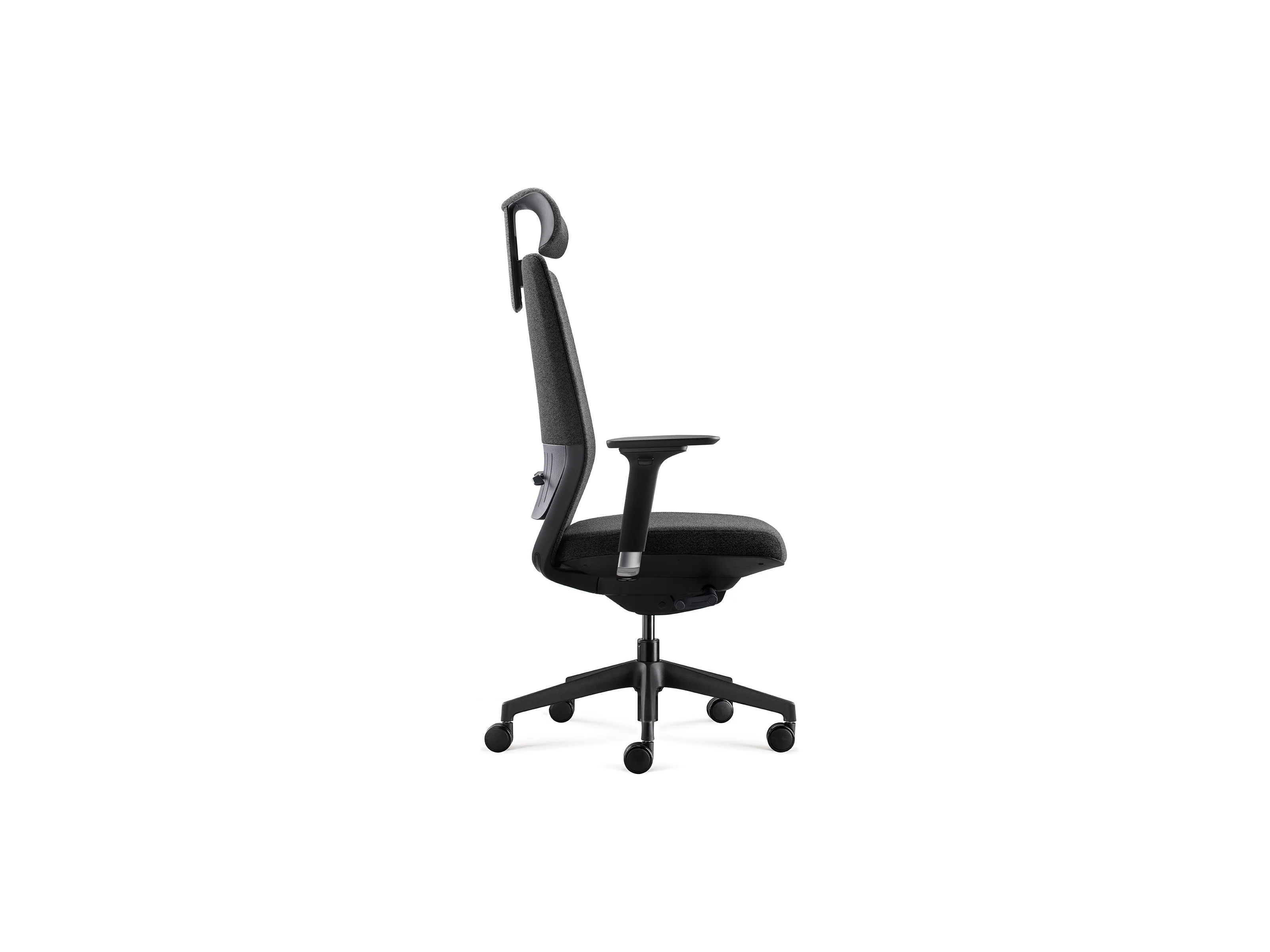 BDI Coda 3521 Task Chair (Black/Grey) - Image 5