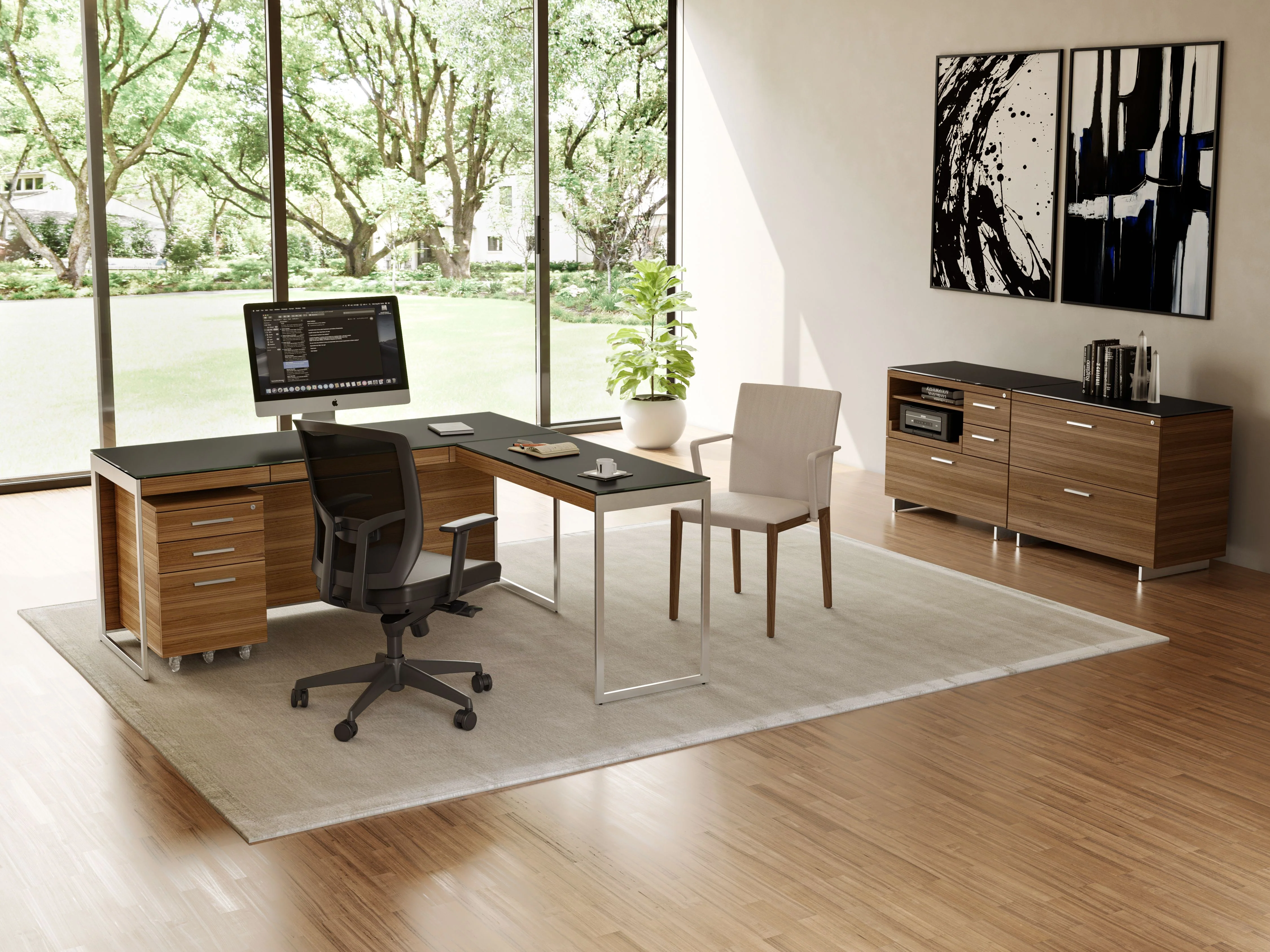 BDI Sequel 6101 Modern Office Desk - Image 12
