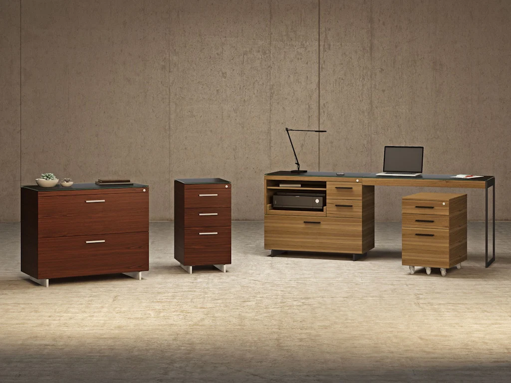 BDI Sequel 6114 3 Drawer File & Storage Cabinet - Image 24