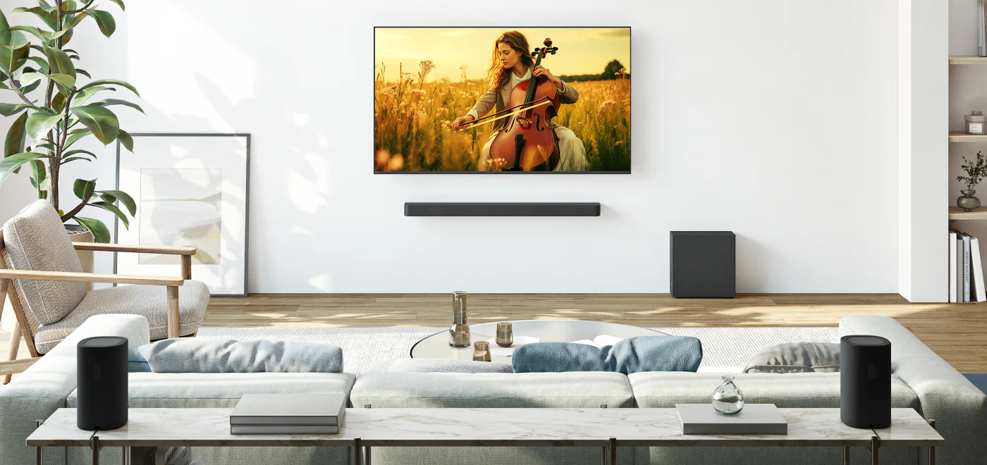 Sony HT-AP710 BRAVIA Theater Bar 7 Soundbar with Sub 7 Wireles Subwoofer (Black) - Image 6