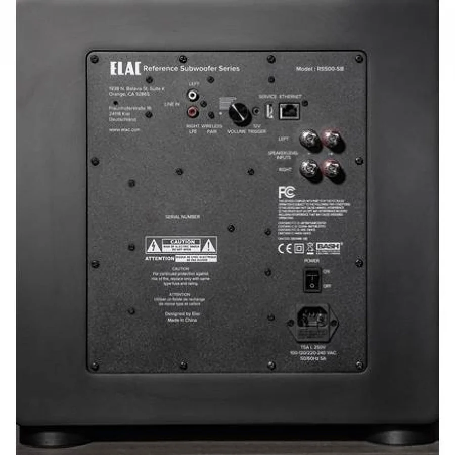 ELAC Varro Reference Series RS700 12" 700W Smart Powered Subwoofer - Image 4