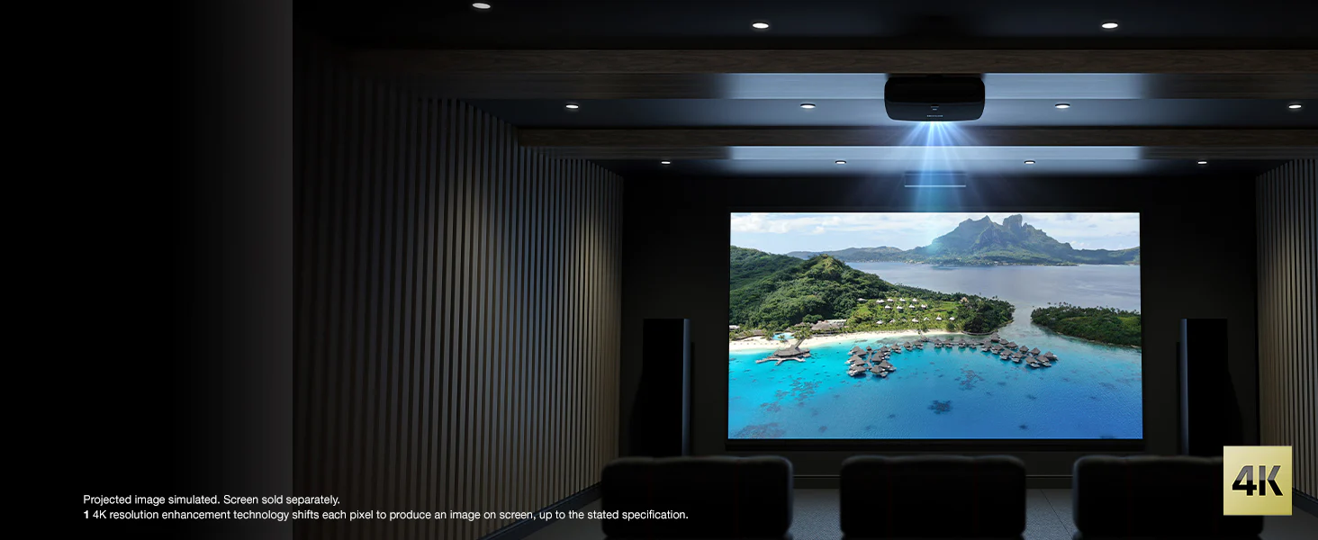 Epson QB1000 4K HDR 3,300 Lumen 3LCD Laser Projector - Image 8
