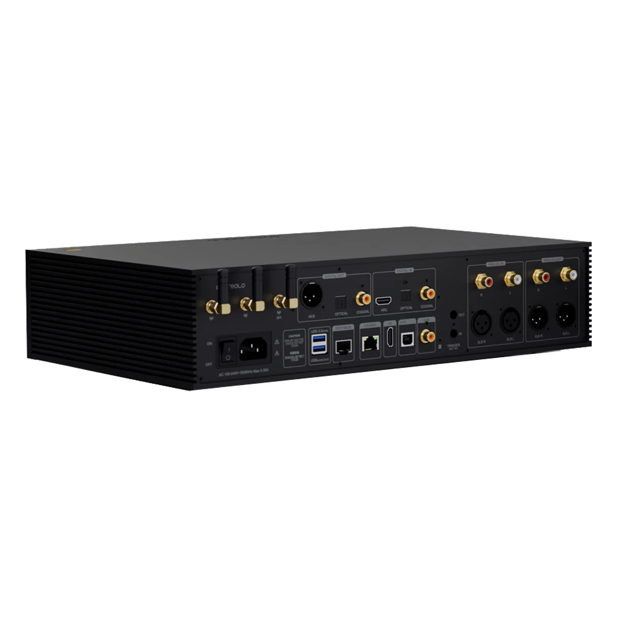 EverSolo DMP-A8 Gen 2 Hi-Res Network Music Streamer, DAC & Preamplifier - Image 2