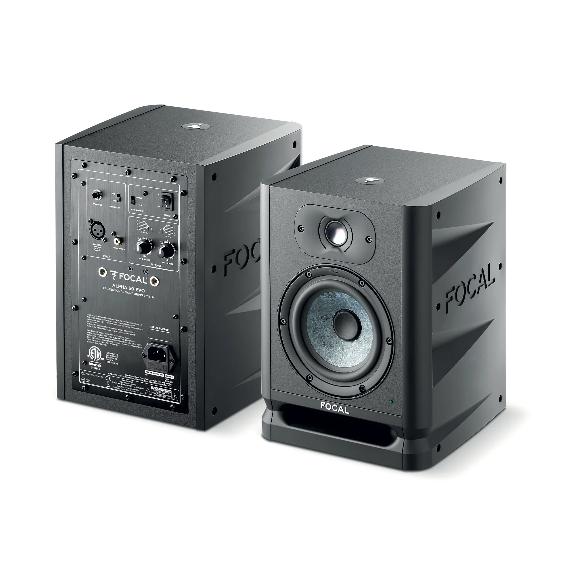 Focal Alpha 50 Evo 5 inch Powered Studio Monitor (Each) - Image 5