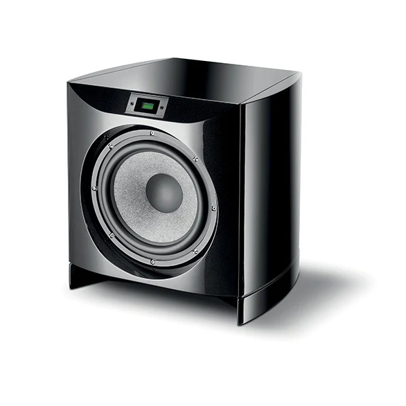 Focal SW 1000 BE Active Bass-Reflex Subwoofer Black Lacquer (Each)