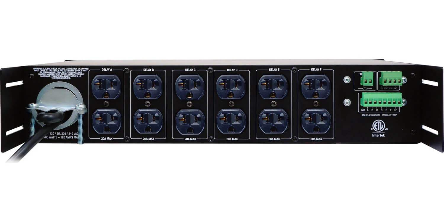 Furman ASD-120 2.0 6 Circuit Sequencing Power Distribution - Image 2
