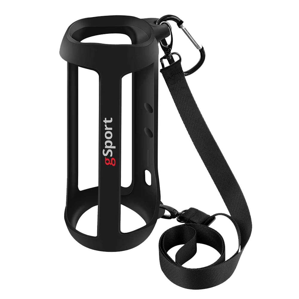 gSport Water Resistant Silicone Sleeve for JBL FLIP 6 Portable Bluetooth Speaker (Black)