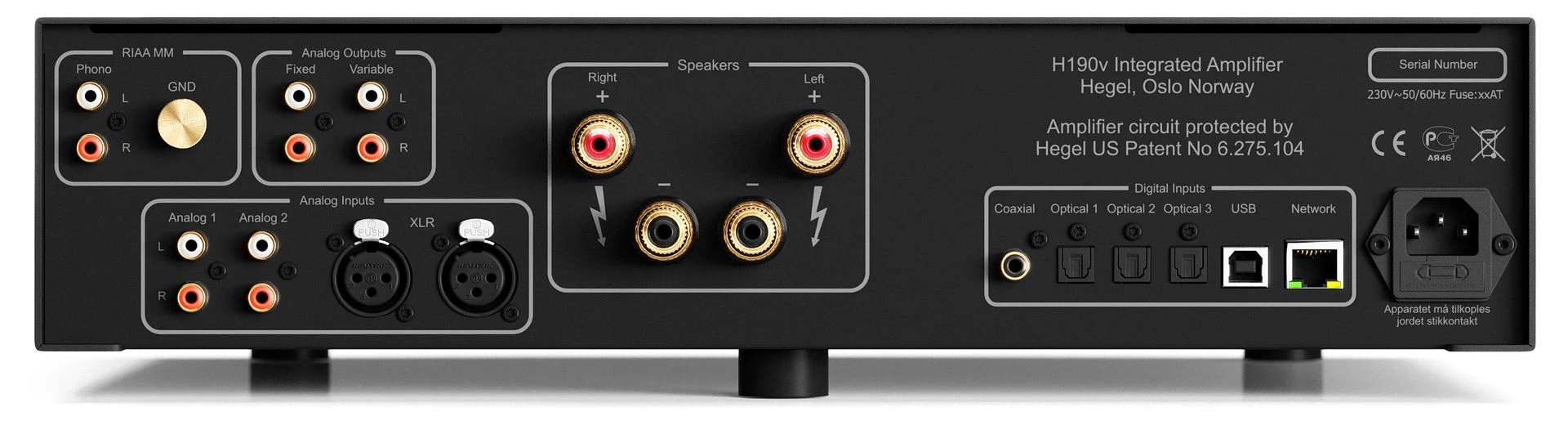 Hegel H190V All-In-One 2-Channel Streaming Integrated Amplifier - Image 4