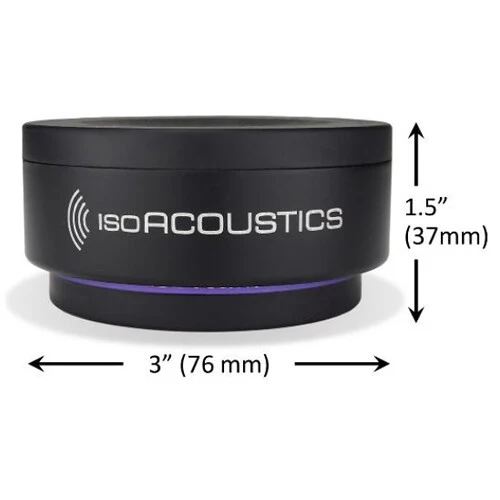 IsoAcoustics ISO-PUCK 76 Heavy-Weight Modular Solution for Acoustic Isolation (2-Pack) - Image 4