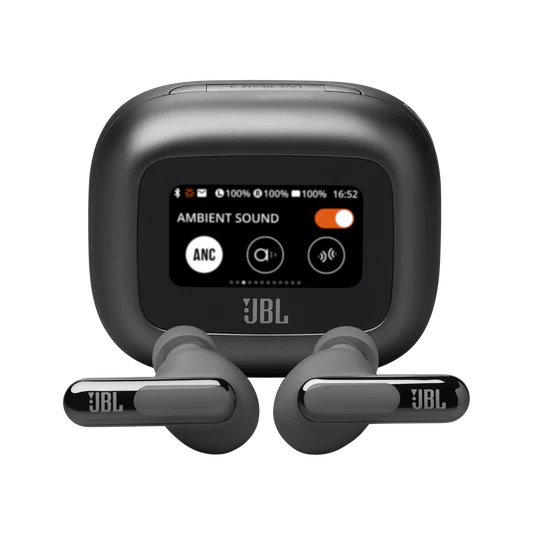 JBL Live Beam 3 True Wireless Noise-Cancelling Closed-Stick Earbuds - Image 3