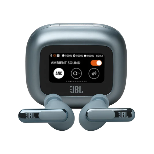 JBL Live Beam 3 True Wireless Noise-Cancelling Closed-Stick Earbuds Bundle with gSport Case - Image 6