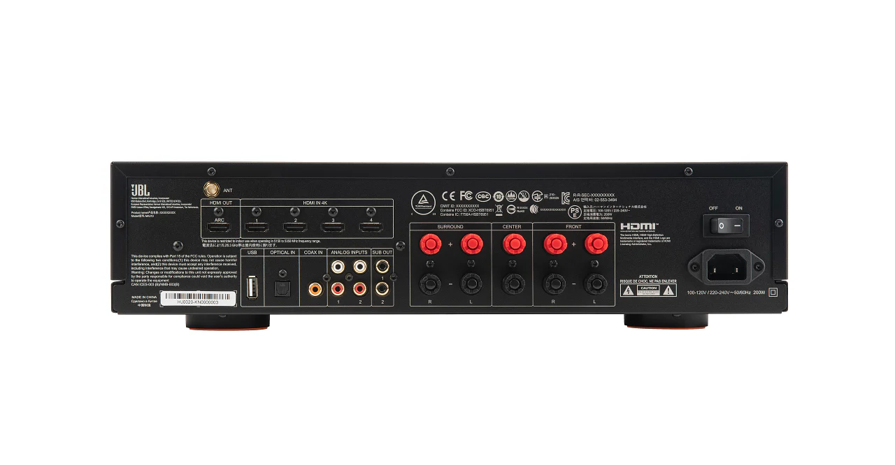 JBL MA310 5.2 Channel 4K AV Receiver - Image 4
