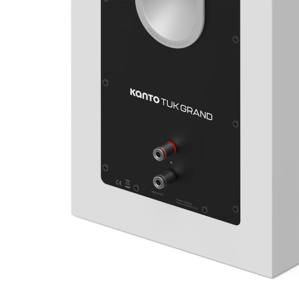 Kanto TUK Grand Passive Speaker System with Air Motion Transformer (AMT) Tweeter and 6" Aluminum Concave Woofer (Pair) - Image 16