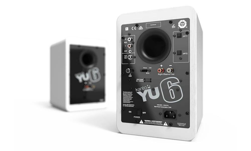 Kanto YU6 Powered Bookshelf Speakers (Pair) - Image 2