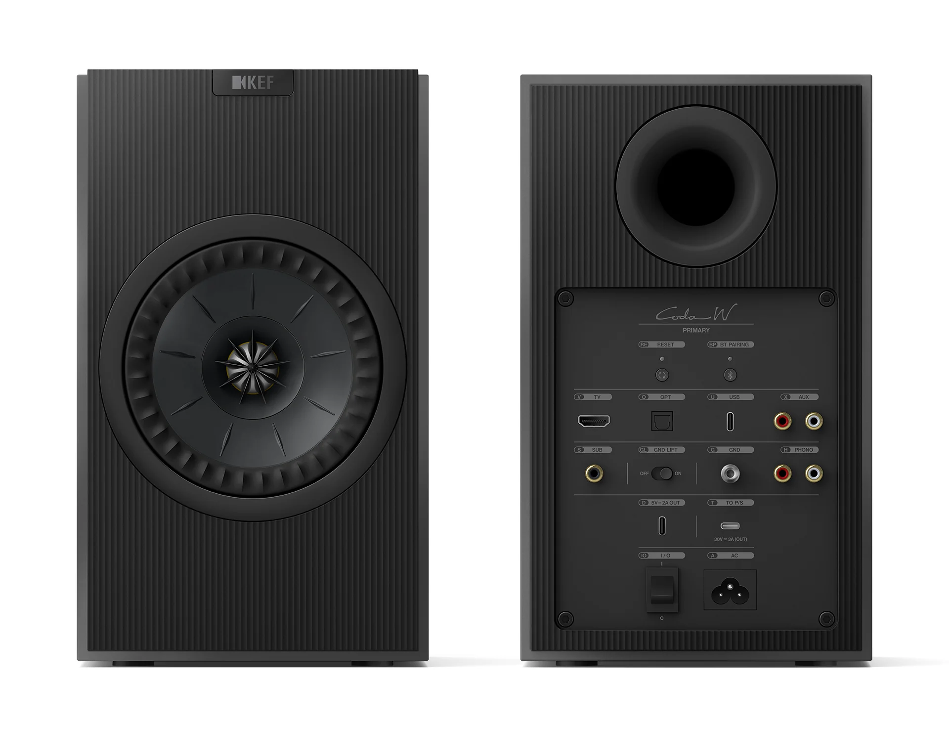KEF Coda W Wireless HiFi Bookshelf Speaker (Pair) - Image 6
