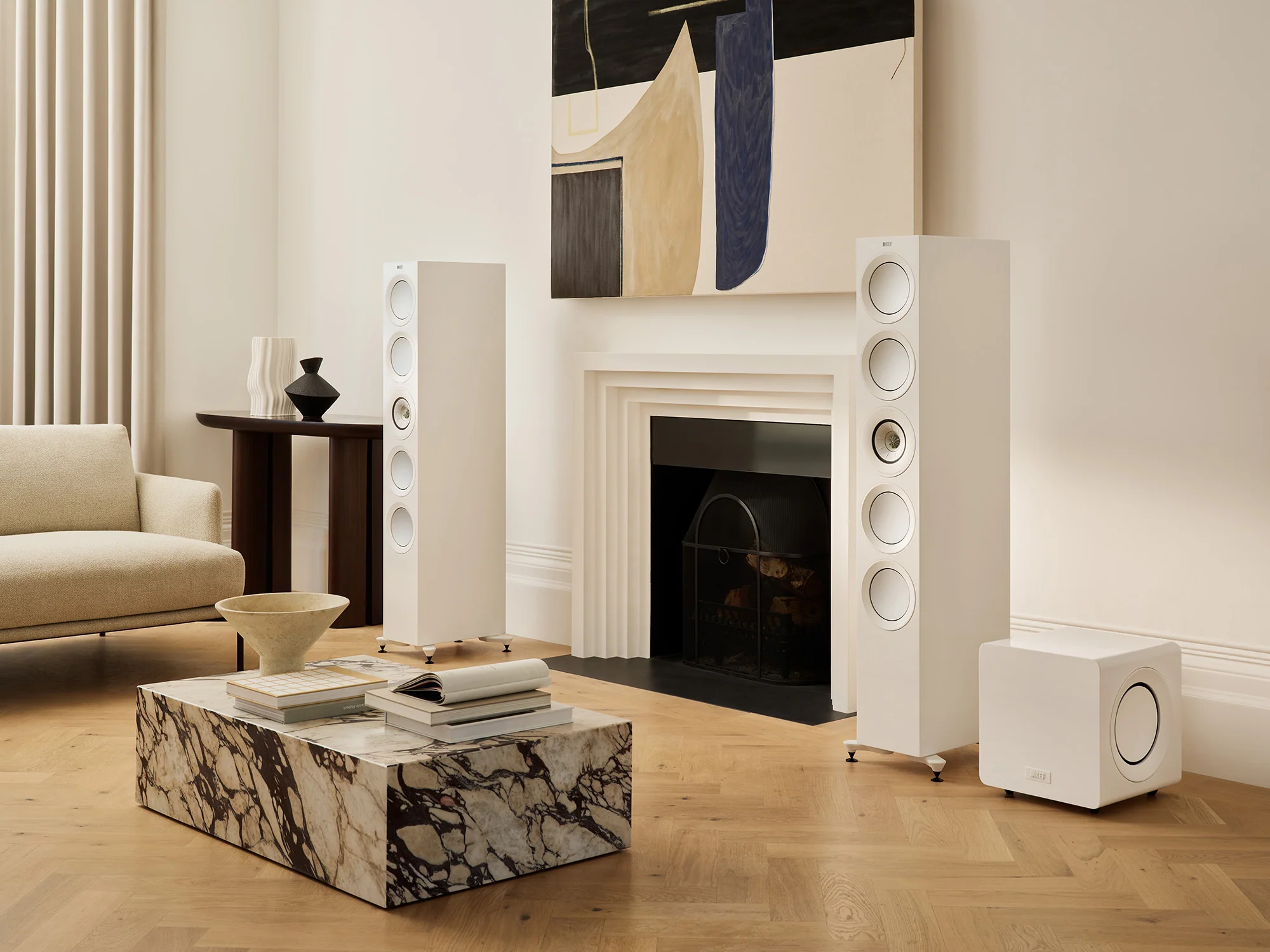 KEF KC92 Force-Cancelling Subwoofer Bundle with Stacking & Wireless Kit - Image 18