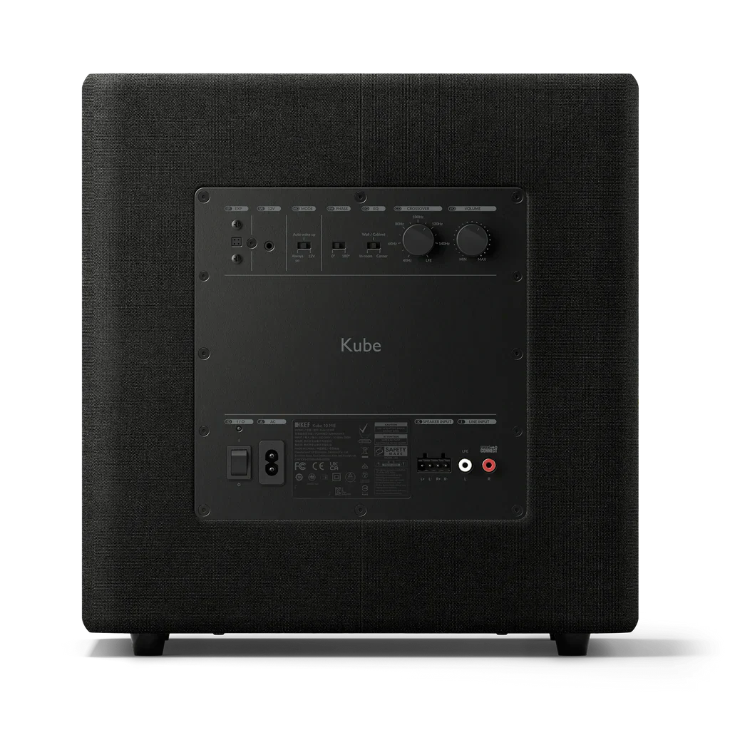 KEF KUBE 10 MIE Subwoofer Bundle with KW1 Wireless Subwoofer Adapter Kit - Image 7