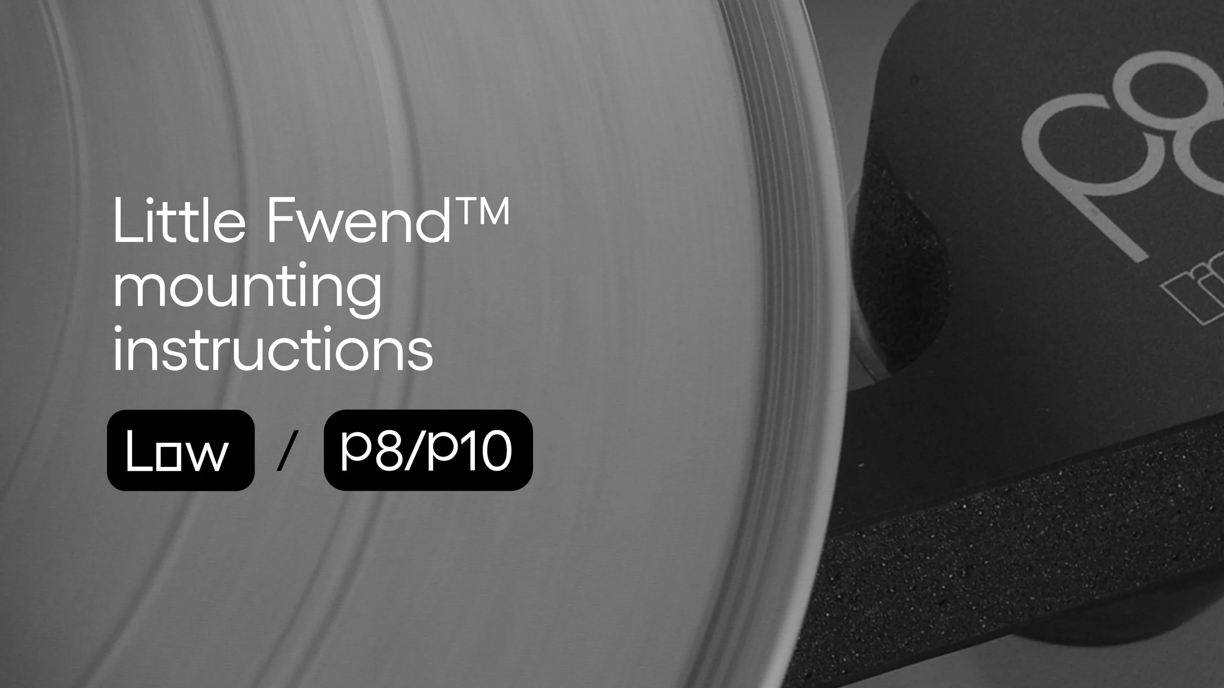 Little Fwend Low Mk2 + P8/P10Mount Automatic Tonearm Lifter - Image 4
