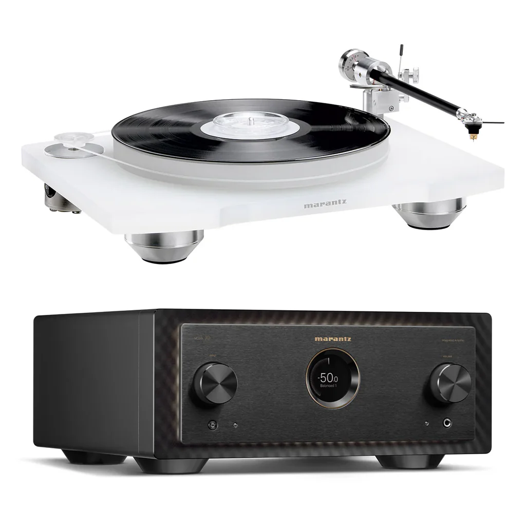 Marantz TT-15S1 Belt Drive Turntable Bundle with MODEL 10 Integrated Amplifier