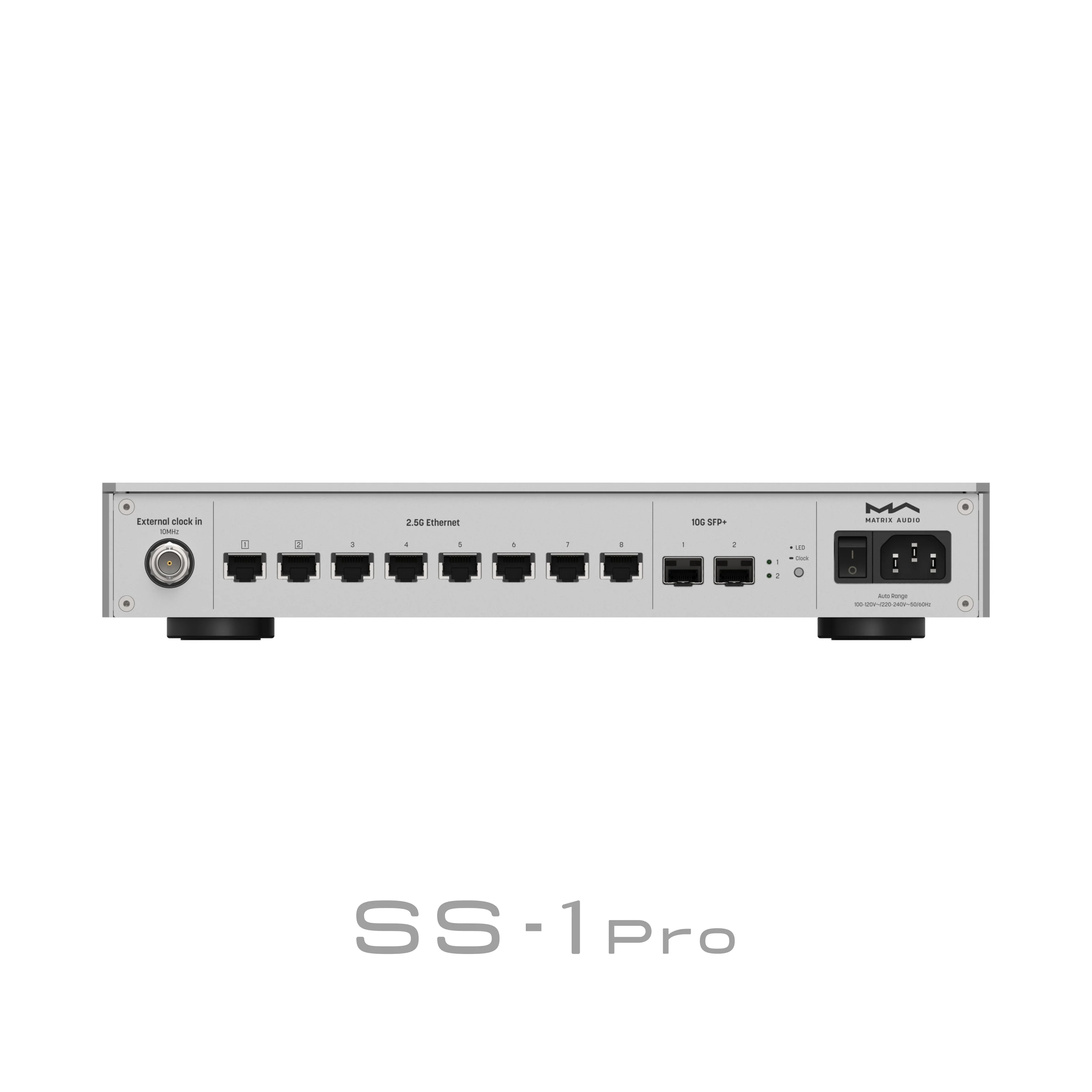 Matrix Audio SS-1 Pro Audio Grade Network Switch (Silver) - Image 4