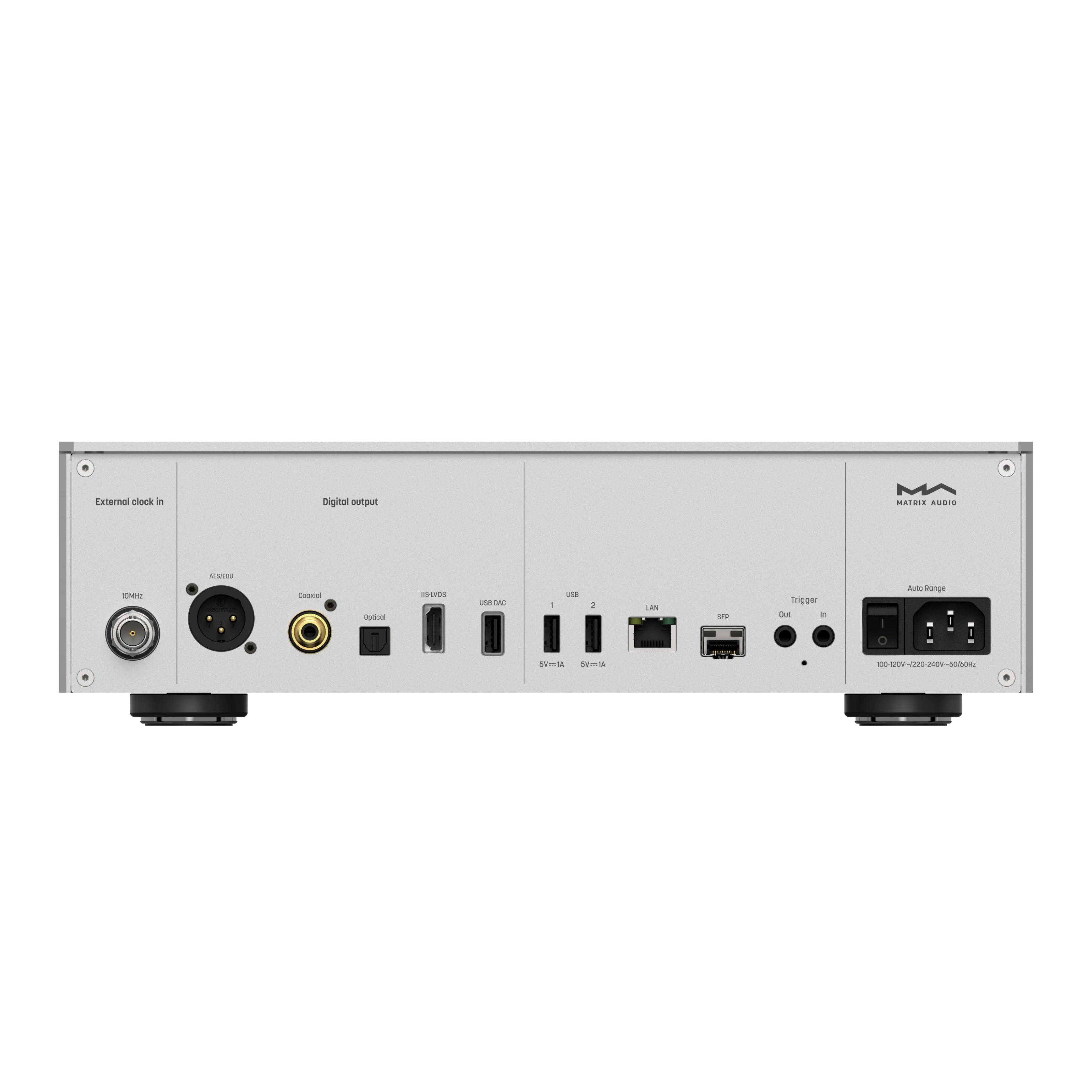 Matrix Audio NT-1 Reference Digital Audio Transport (Silver) - Image 3