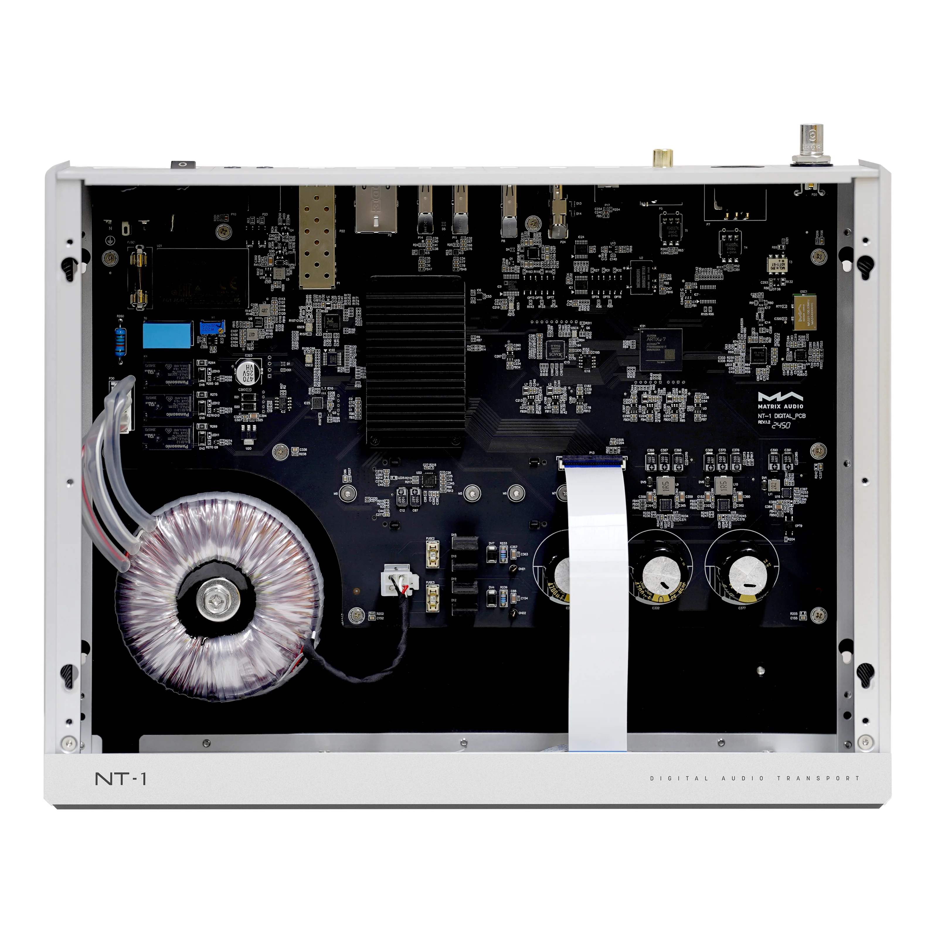 Matrix Audio NT-1 Reference Digital Audio Transport (Silver) - Image 4