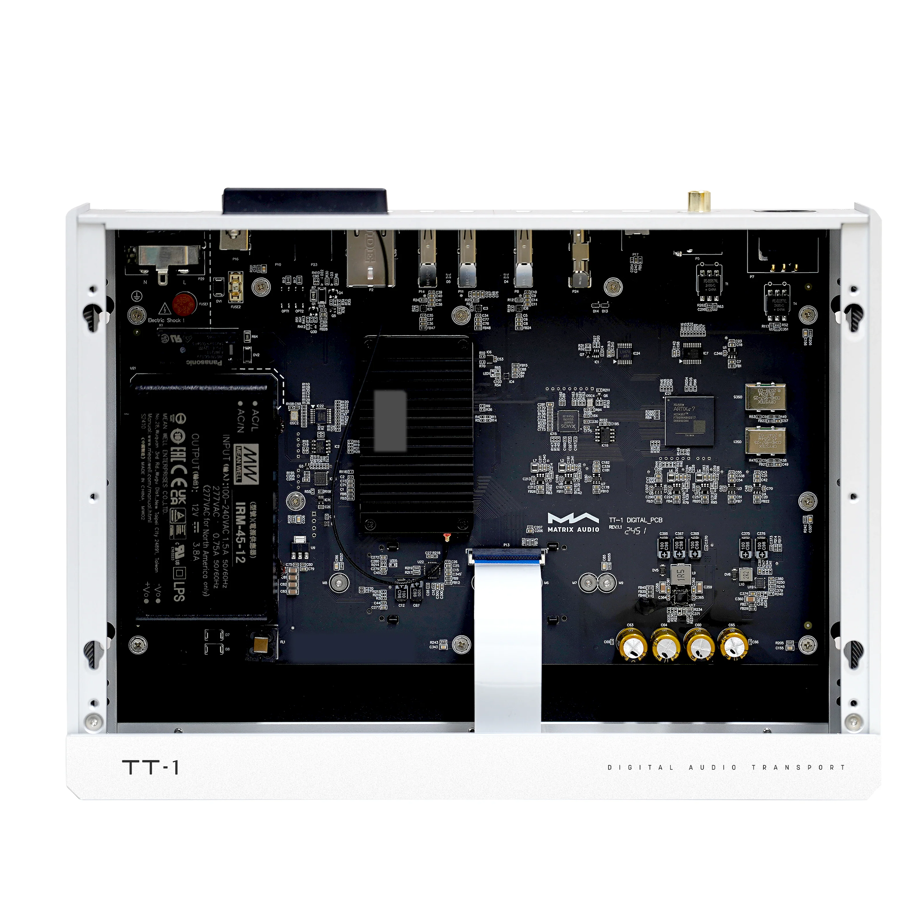 Matrix Audio TT-1 Digital Audio Transport (Silver) - Image 7