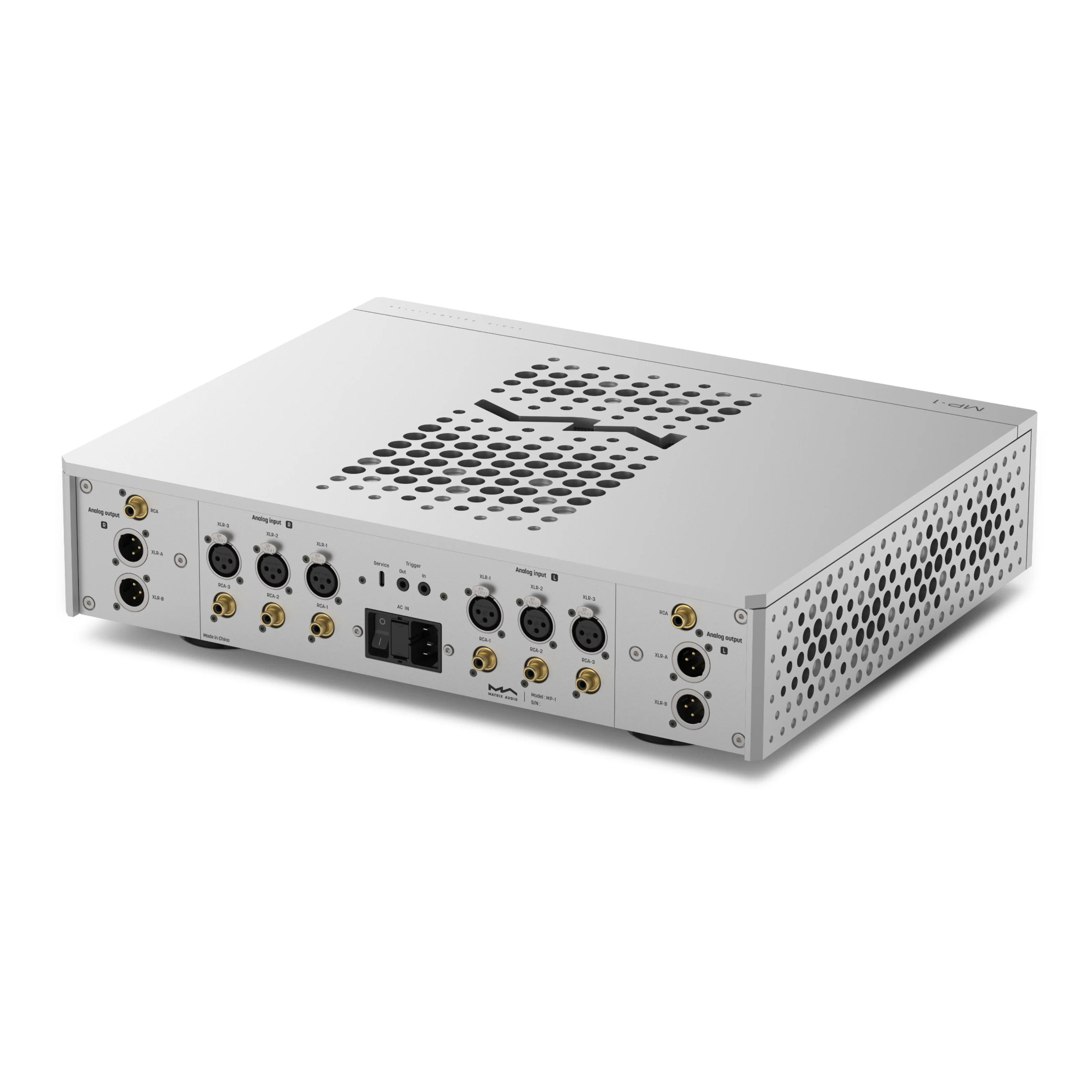 Matrix Audio MP-1 Flagship Preamplifier (Silver) - Image 4