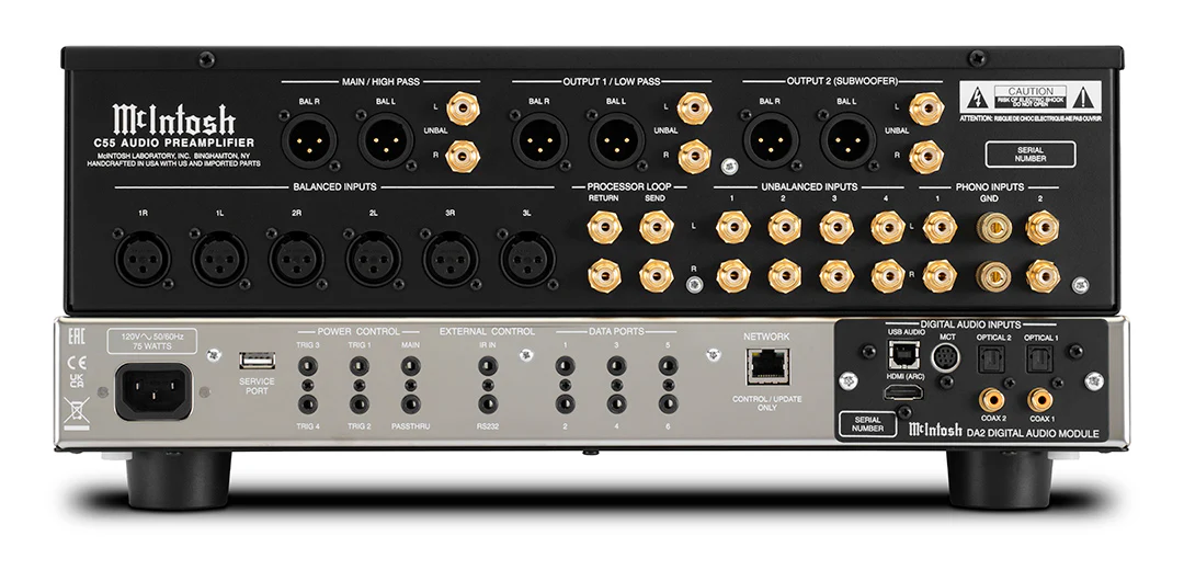McIntosh C55 & MC462 2-Channel Reference Amplifier Bundle - Image 16
