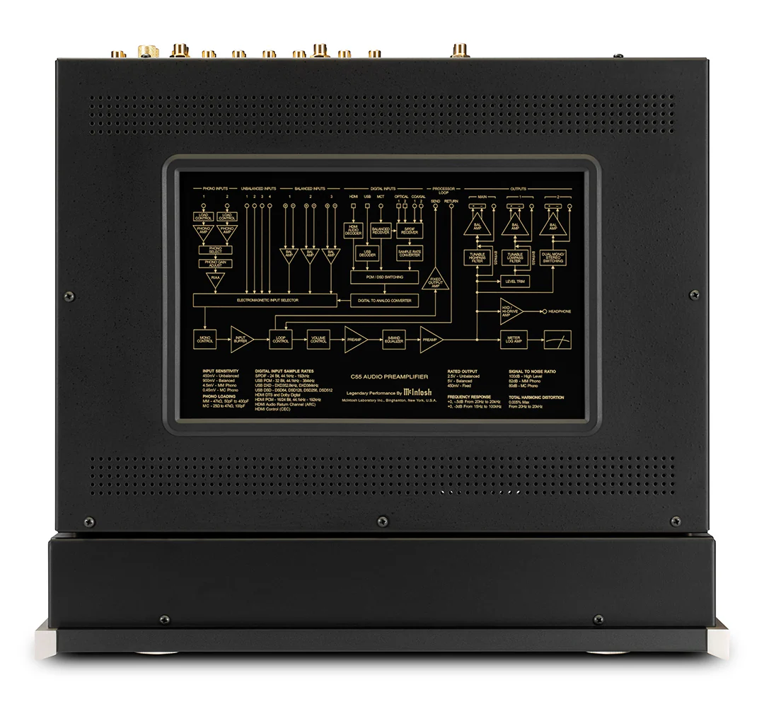 McIntosh C55 & MC462 2-Channel Reference Amplifier Bundle - Image 21