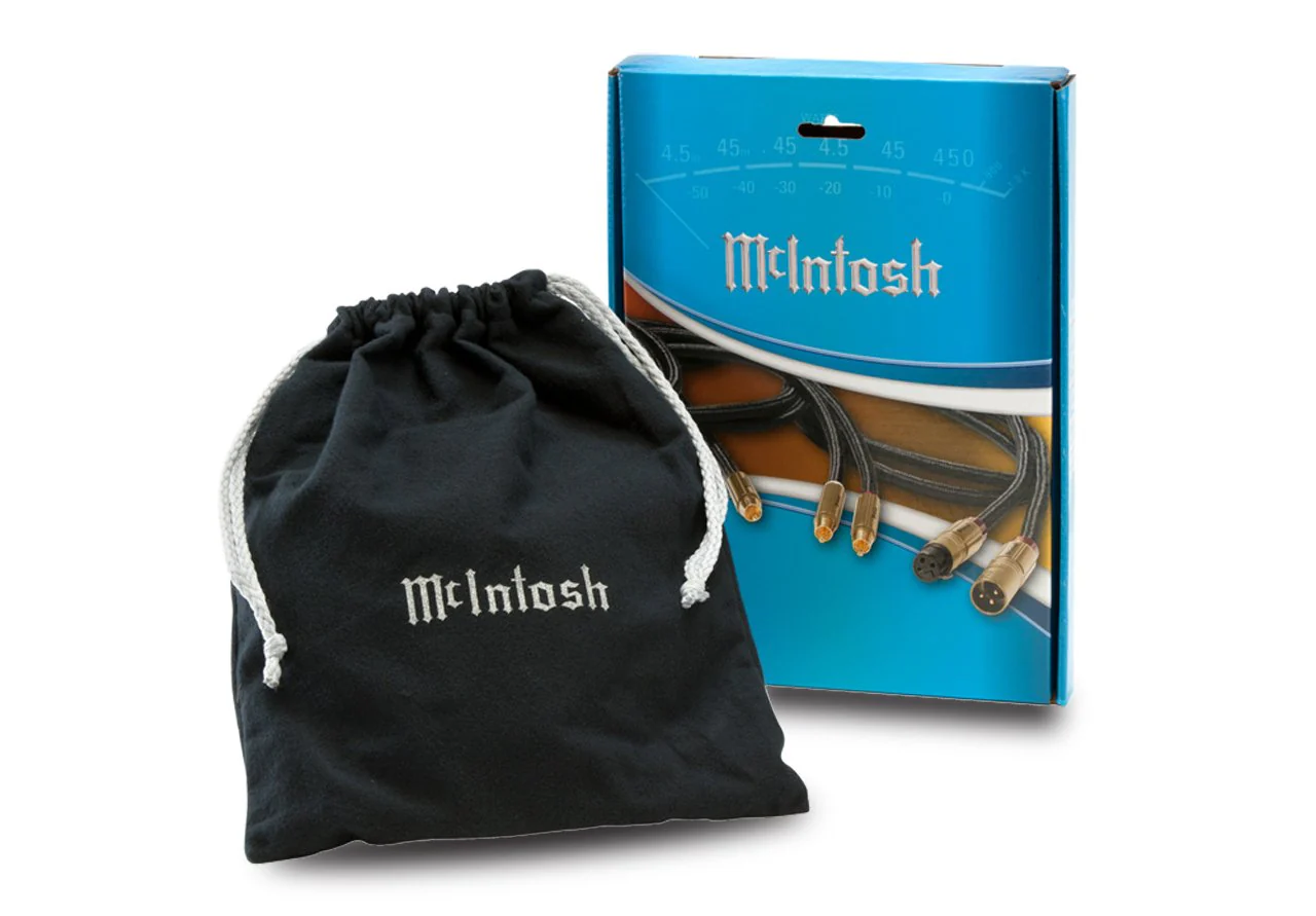 McIntosh CA Unbalanced Audio Cable w/ RCA Plugs (Black) - Image 4