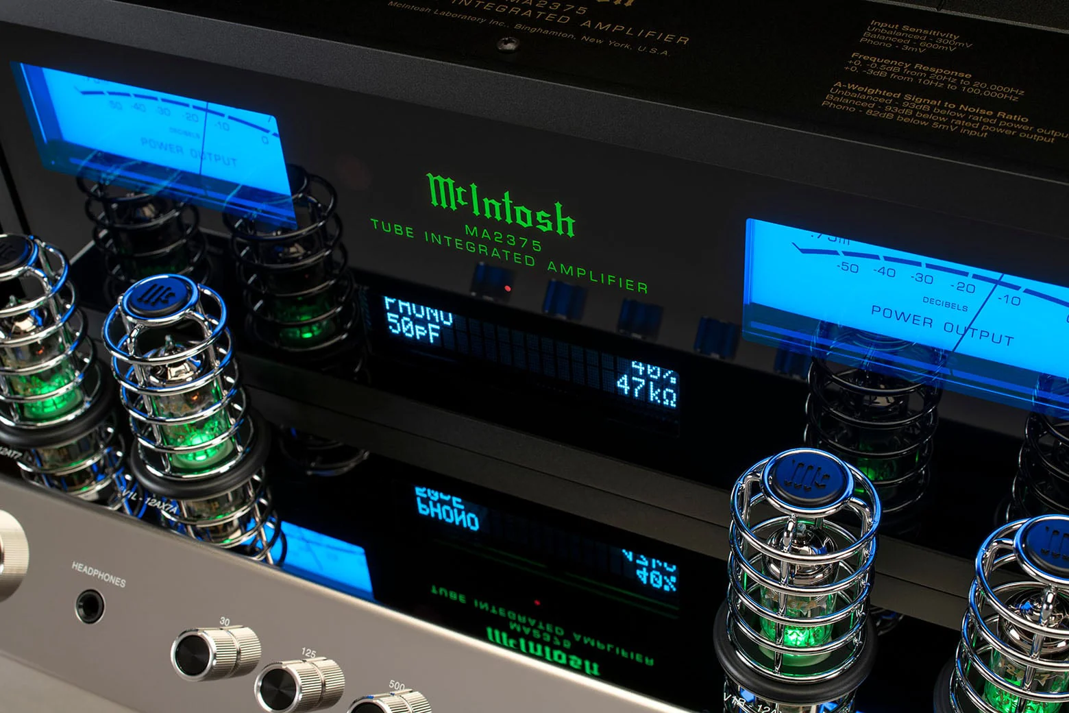 McIntosh MA2375 2-Channel Vacuum Tube Integrated Amplifier - Image 13