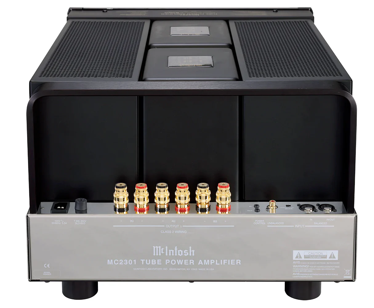 McIntosh MC2301 1-Channel Vacuum Tube Amplifier (Black) - Image 2