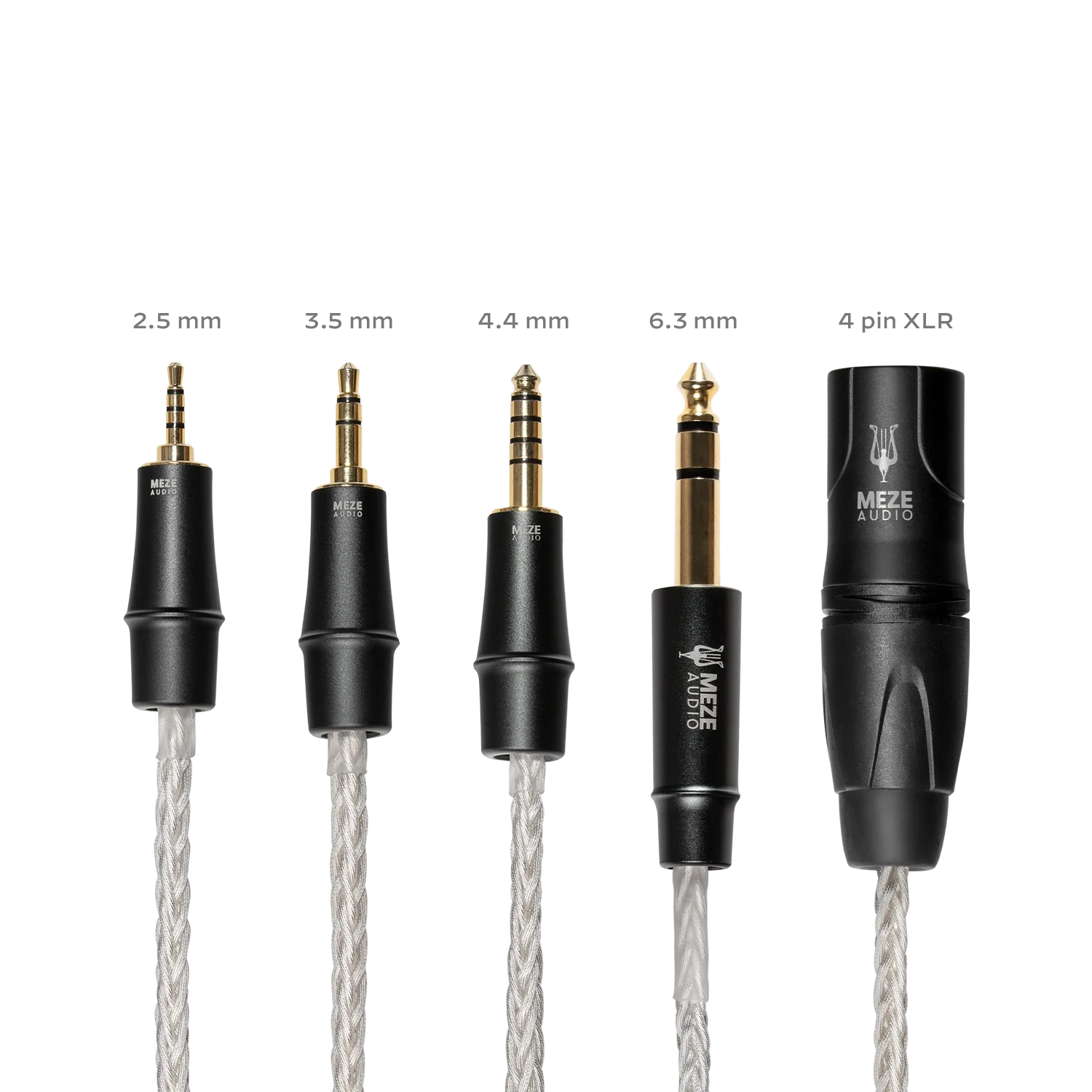 Meze Audio Mini XLR SiIver-Plated PCUHD Premium Cable (Silver) - Image 5