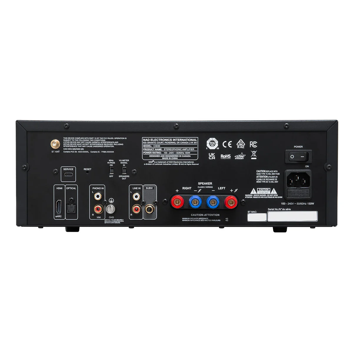 NAD C3030 Integrated Amplifier - Image 2