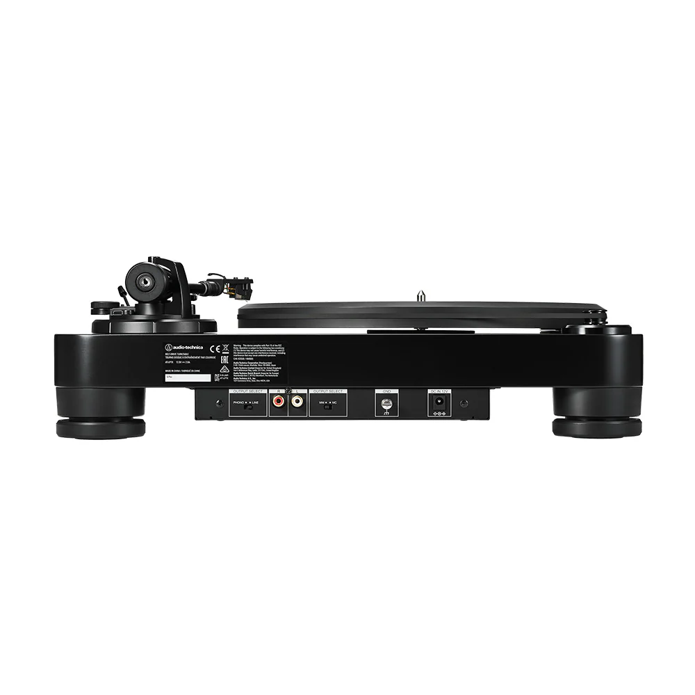 Audio-Technica AT-LP7X Fully Manual Belt Drive Turntable (Black) - Image 6